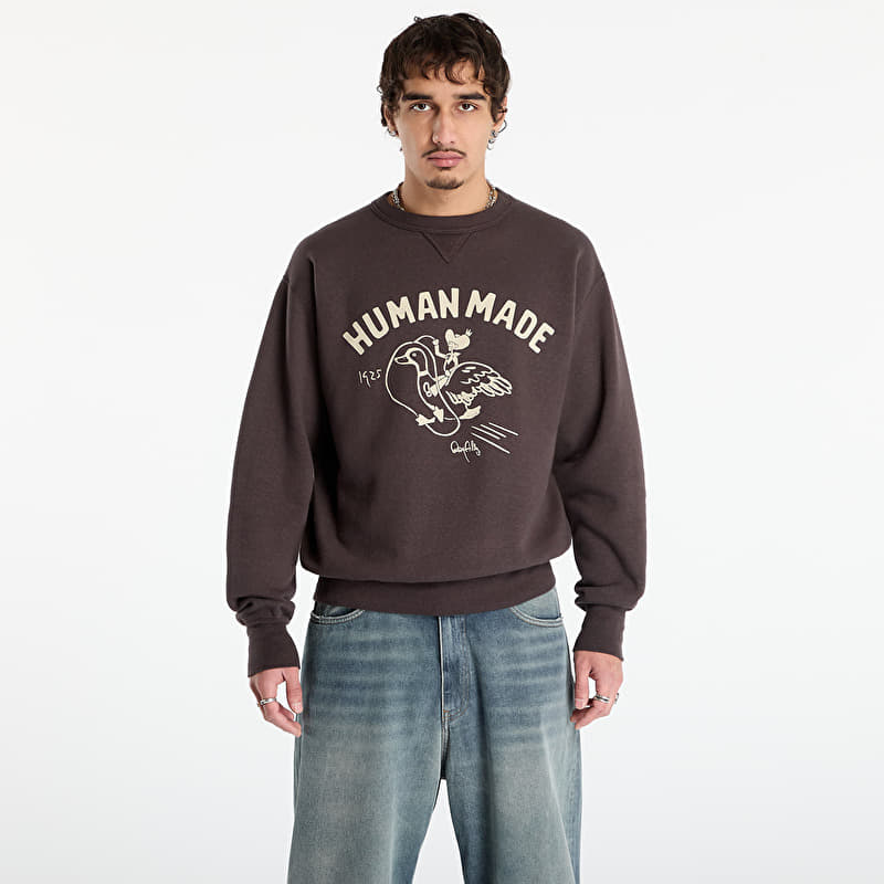 Mikina HUMAN MADE Tsuriami Sweatshirt 2 Charcoal
