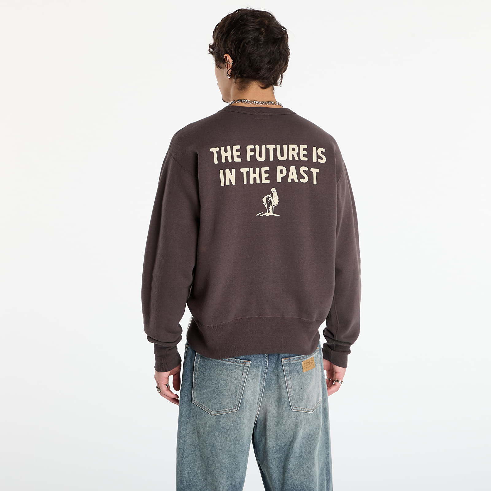 Muške dukserice HUMAN MADE Tsuriami Sweatshirt 2 Charcoal