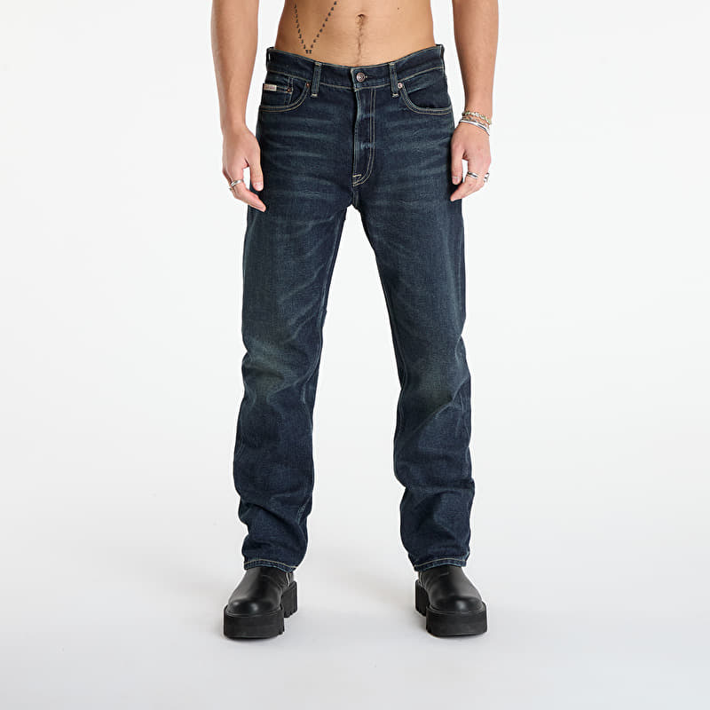 Džíny Calvin Klein Jeans Standart Straight Gilded Jeans Blue