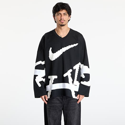 Jersey Nike Sportswear Club Men's Hockey Jersey Black/ White/ White