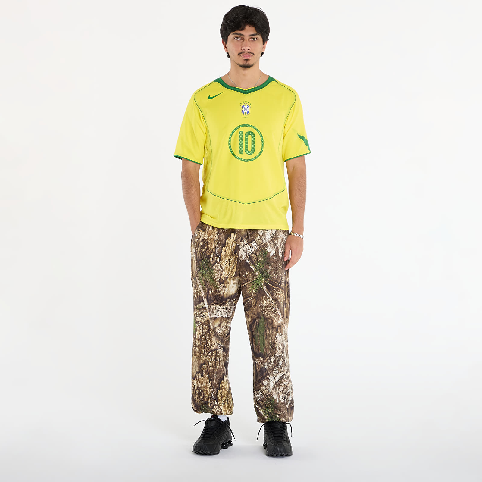 Jogger-housut Jordan Brooklyn Men's Fleece Realtree Pants Medium Olive/ Sail