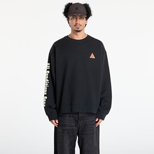 Mikina Nike ACG "Tuff Fleece" Crew-Neck Black