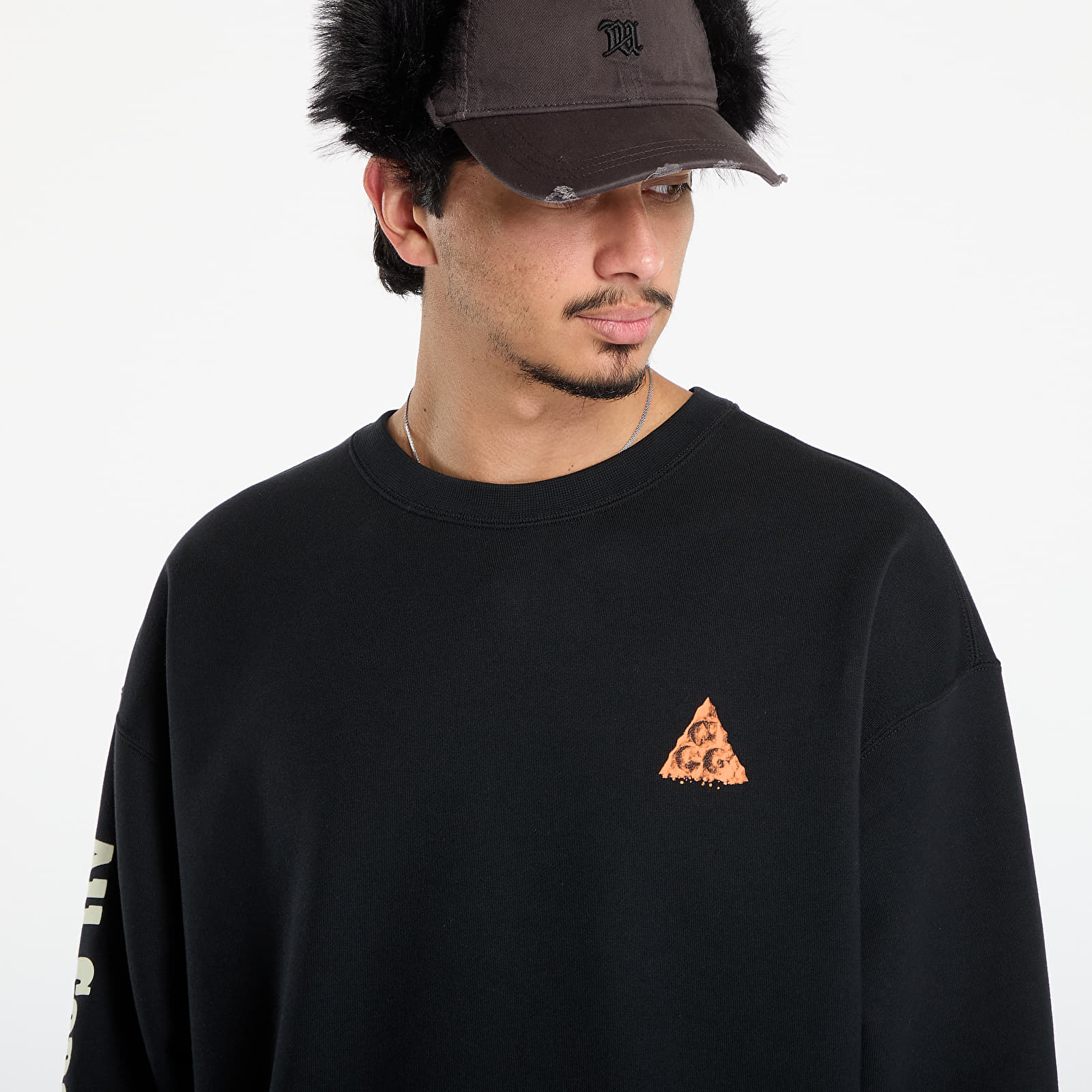 Hoodies and sweatshirts Nike ACG "Tuff Fleece" Crew-Neck Black