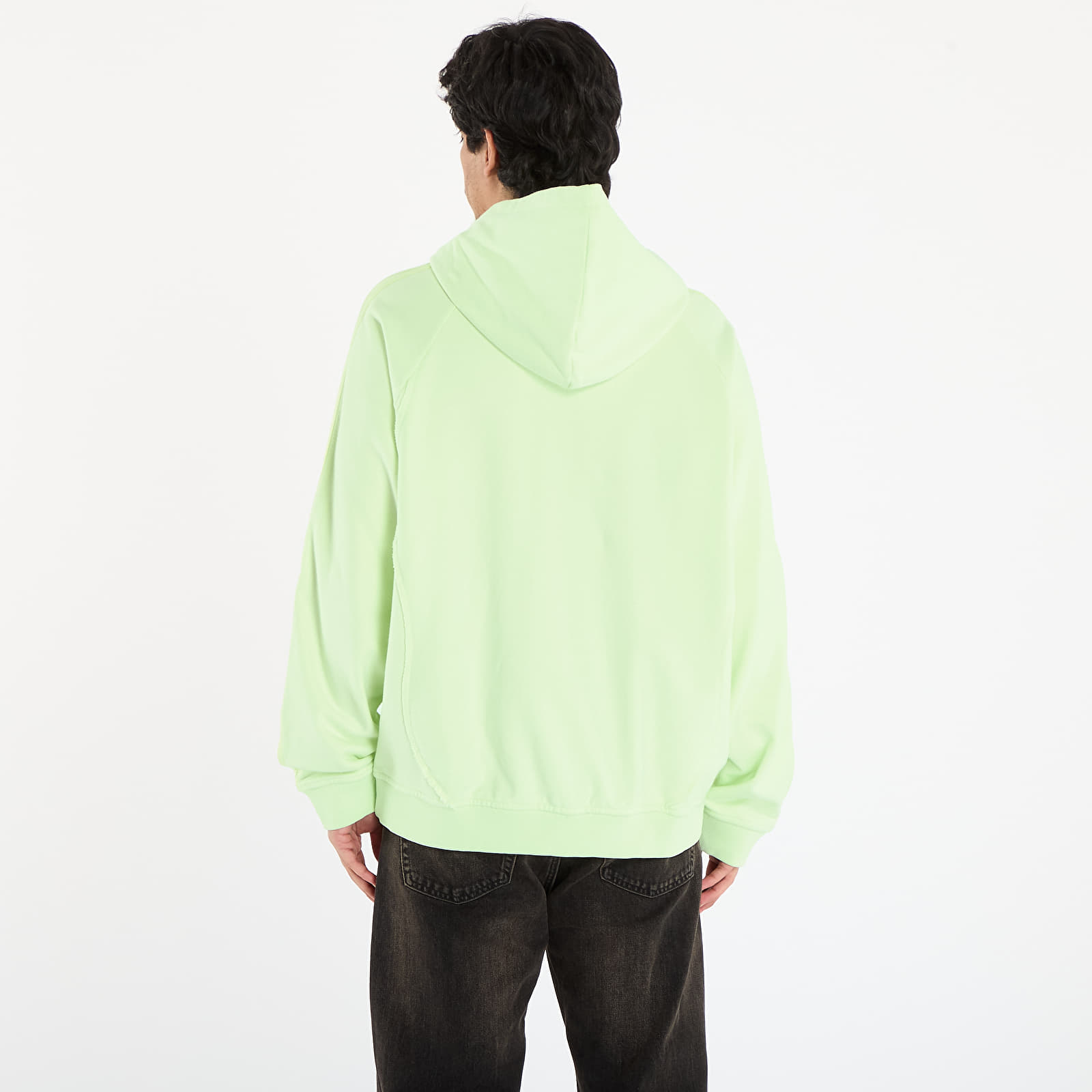 Mikiny adidas Adilenium Season 4 Teamgeist Full-Zip Hoodie Almost Lime