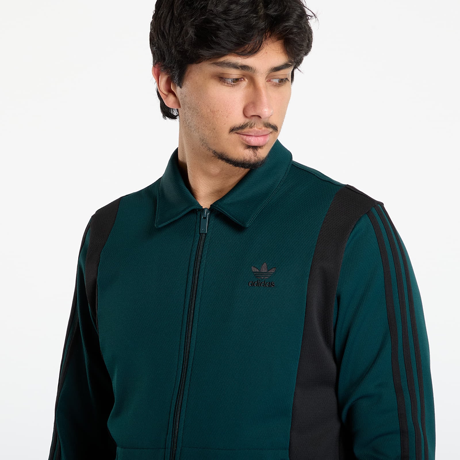 Kavajer för män adidas Adicolor Panel Track Top Aurora Ivy