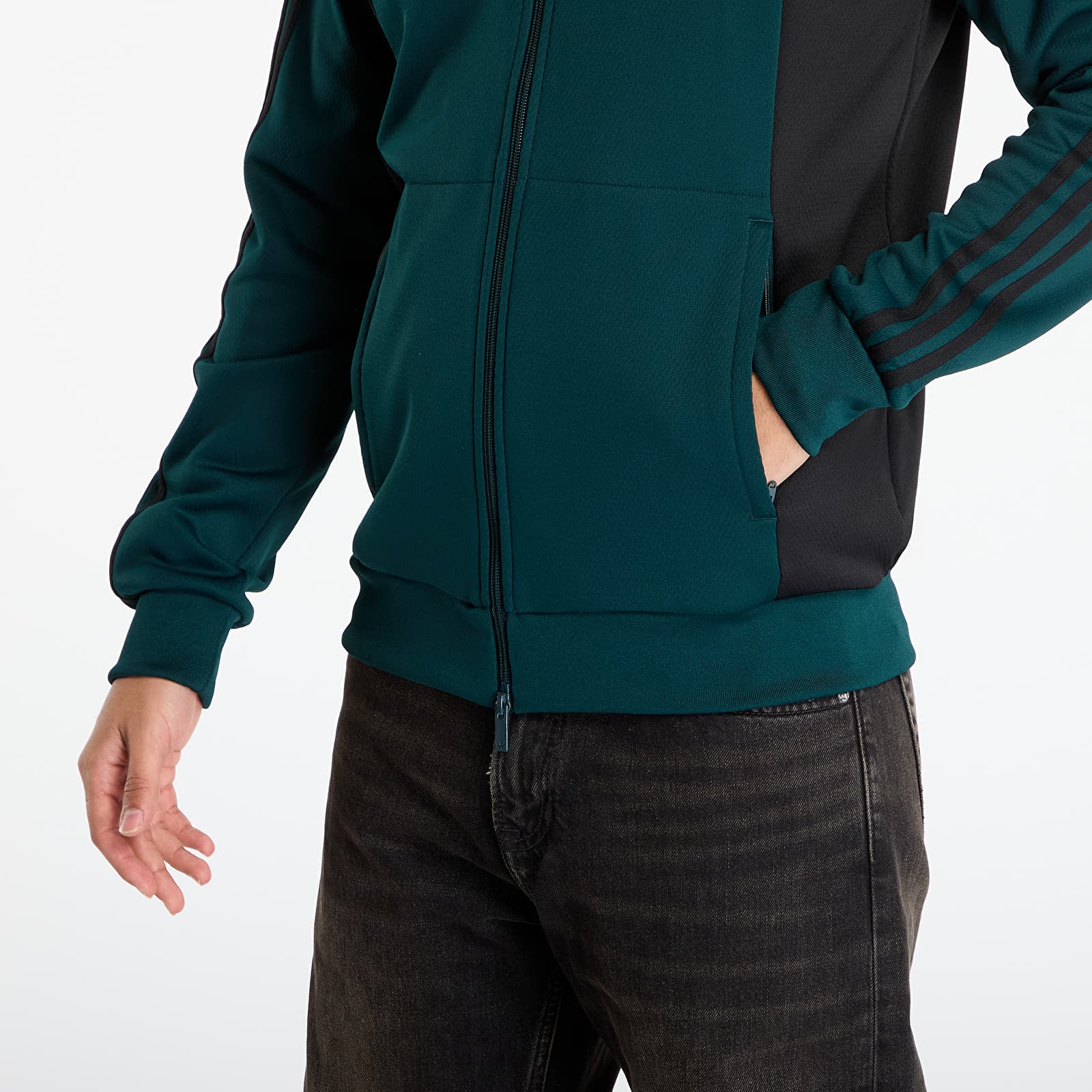 Kavajer för män adidas Adicolor Panel Track Top Aurora Ivy
