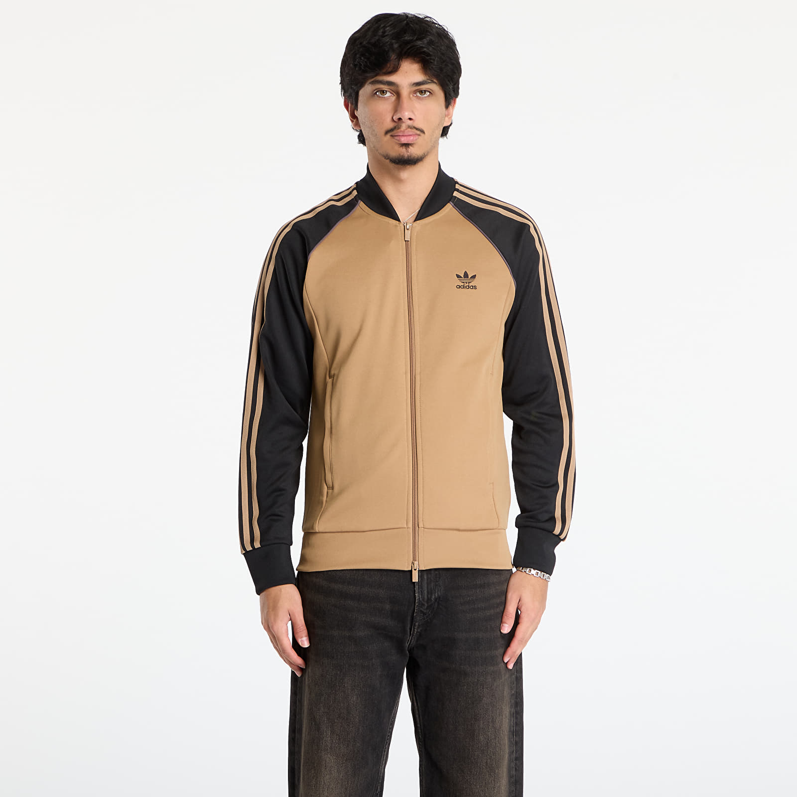 Jakker for menn adidas Adicolor Classics SST Track Jacket Cardboard/ Black