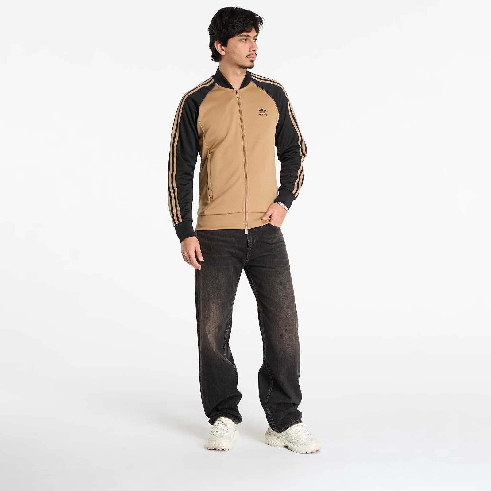Jakker for menn adidas Adicolor Classics SST Track Jacket Cardboard/ Black