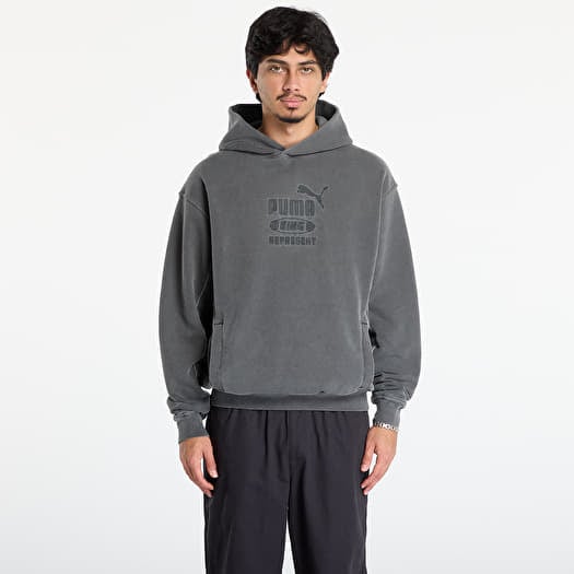 Puma x REPRESENT Graphic Hoodie Flat Dark Gray