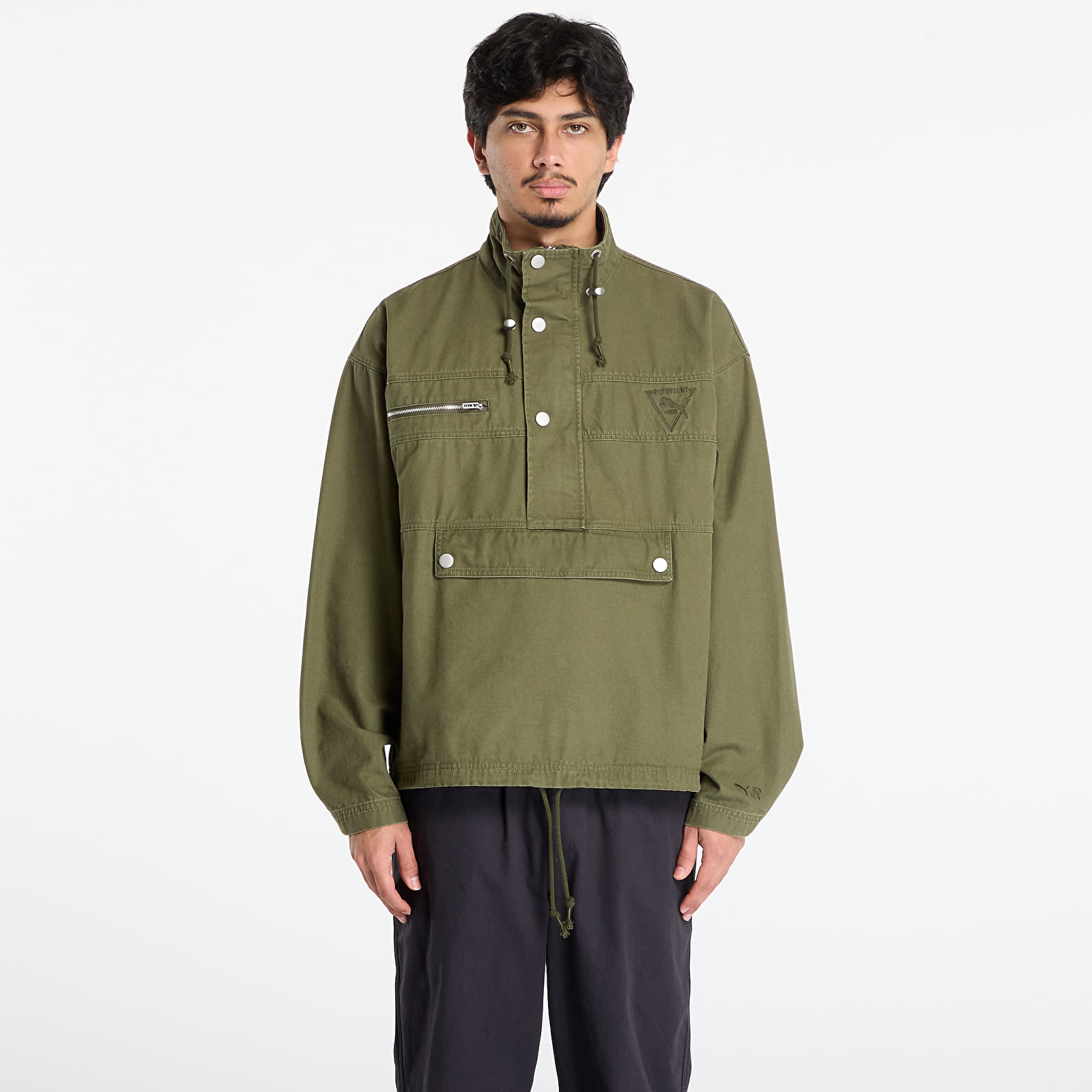 Pánské bundy Puma x REPRESENT Jacket Night Pine