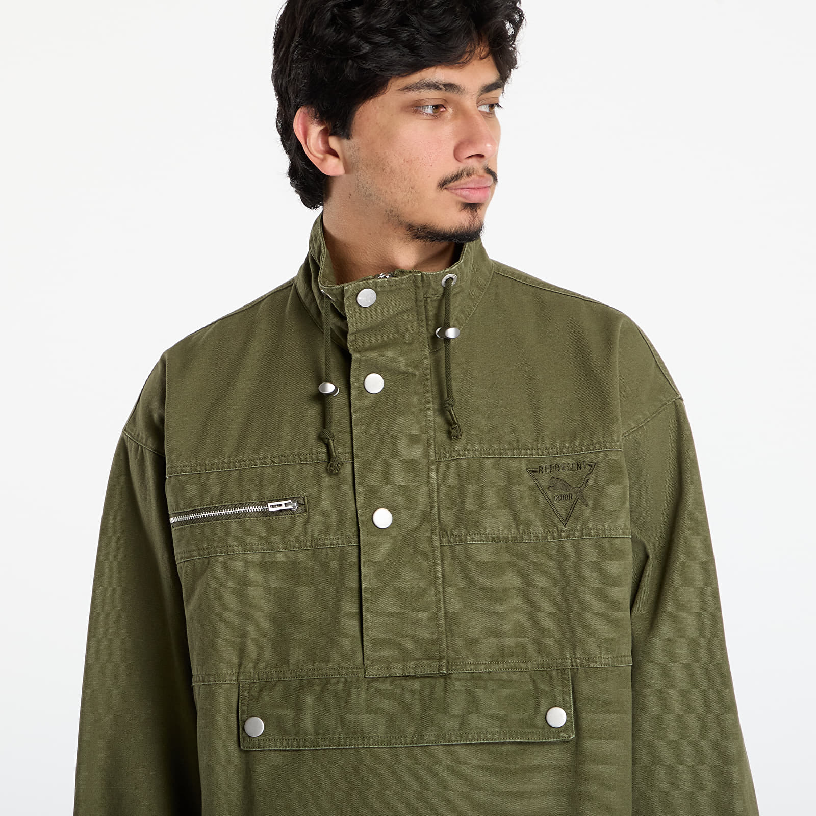 Pánské bundy Puma x REPRESENT Jacket Night Pine