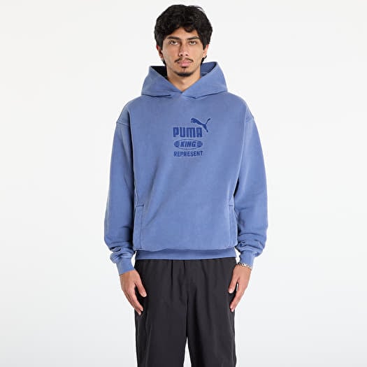 Puma x REPRESENT Graphic Hoodie Blue Dusk