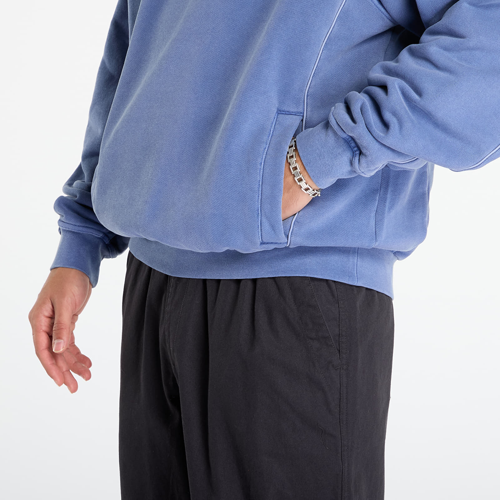 Mikiny Puma x REPRESENT Graphic Hoodie Blue Dusk