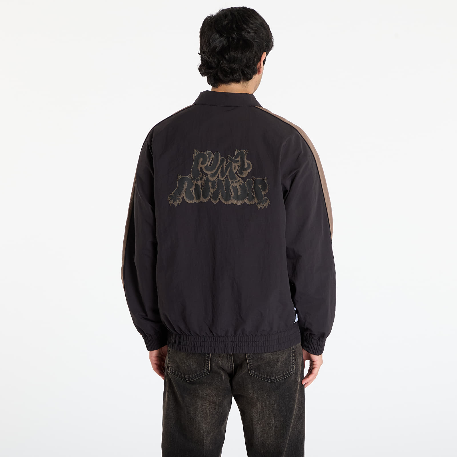 Vīriešu jakas Puma x RIPNDIP T7 Oversized Track Jacket Puma Black