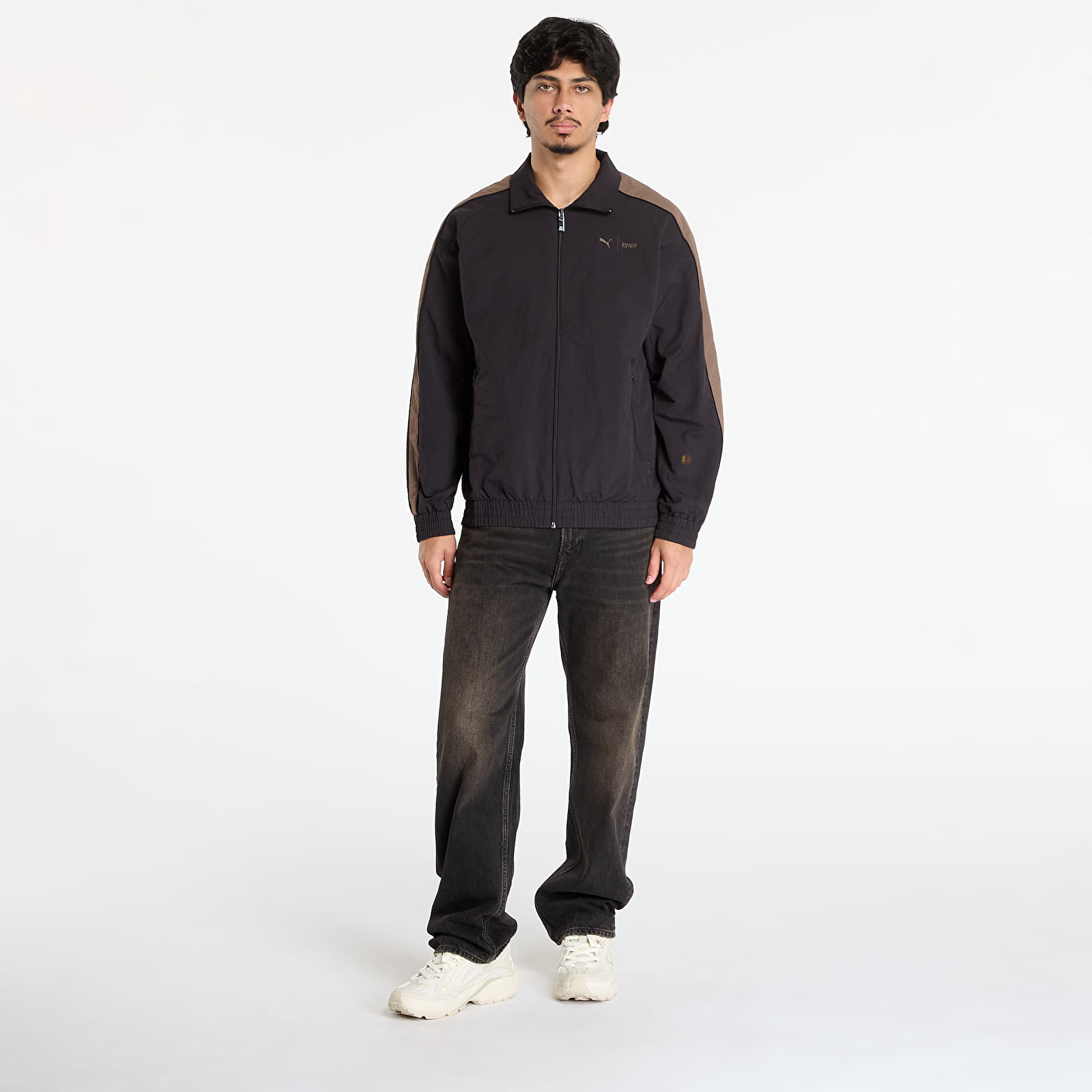 Vīriešu jakas Puma x RIPNDIP T7 Oversized Track Jacket Puma Black