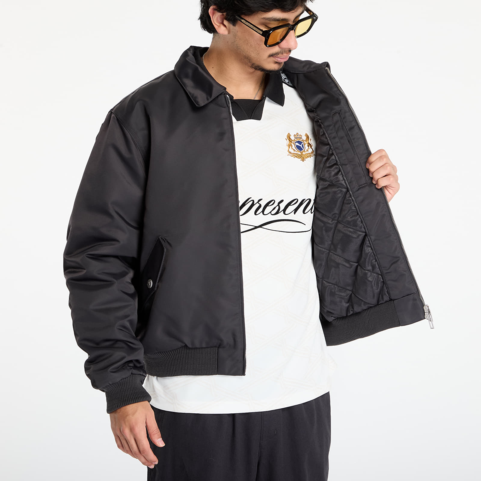 Men's jackets Puma x REPRESENT Bomber Flat Dark Gray