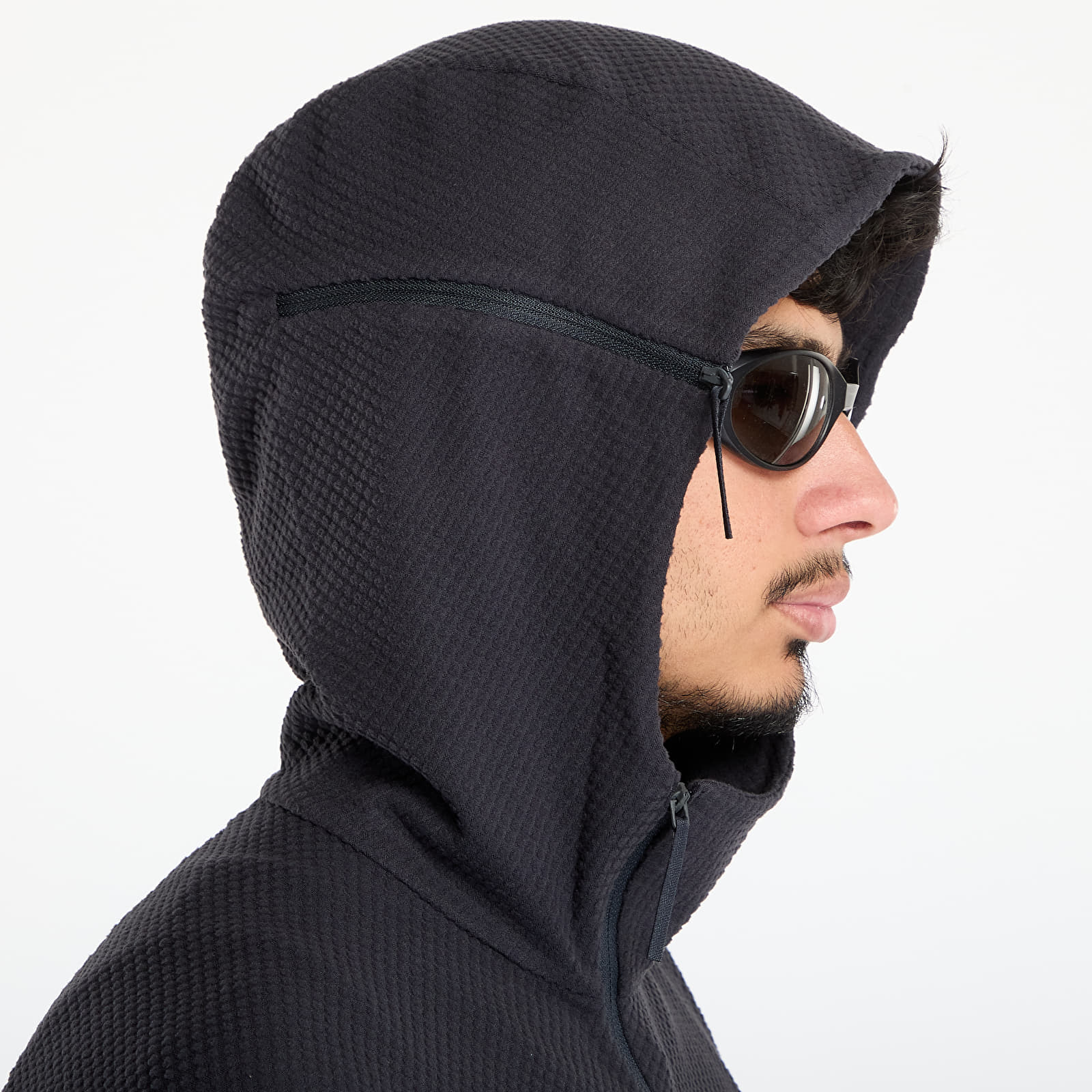 Mikiny Post Archive Faction (PAF) Fleece Hoodie Charcoal