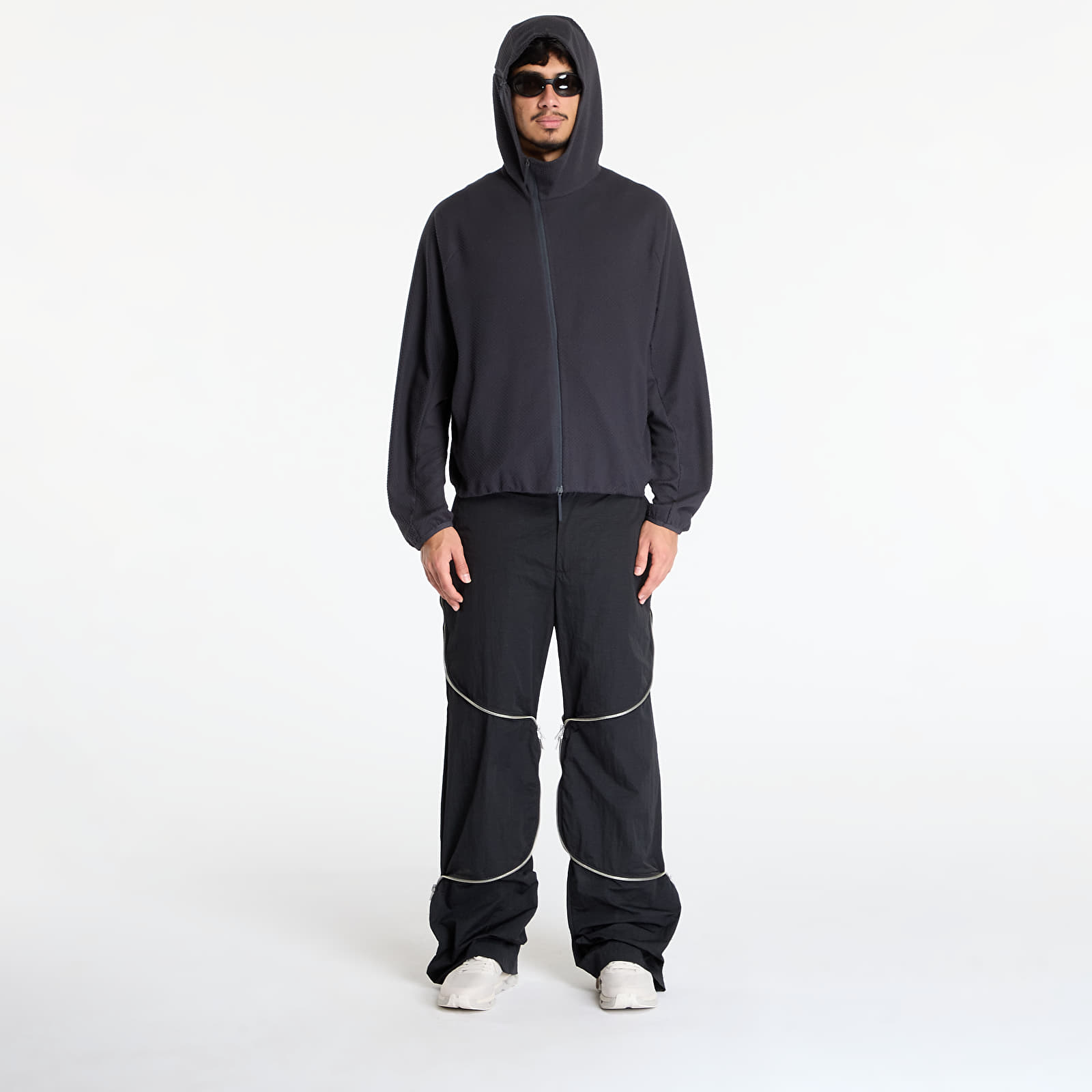 Mikiny Post Archive Faction (PAF) Fleece Hoodie Charcoal