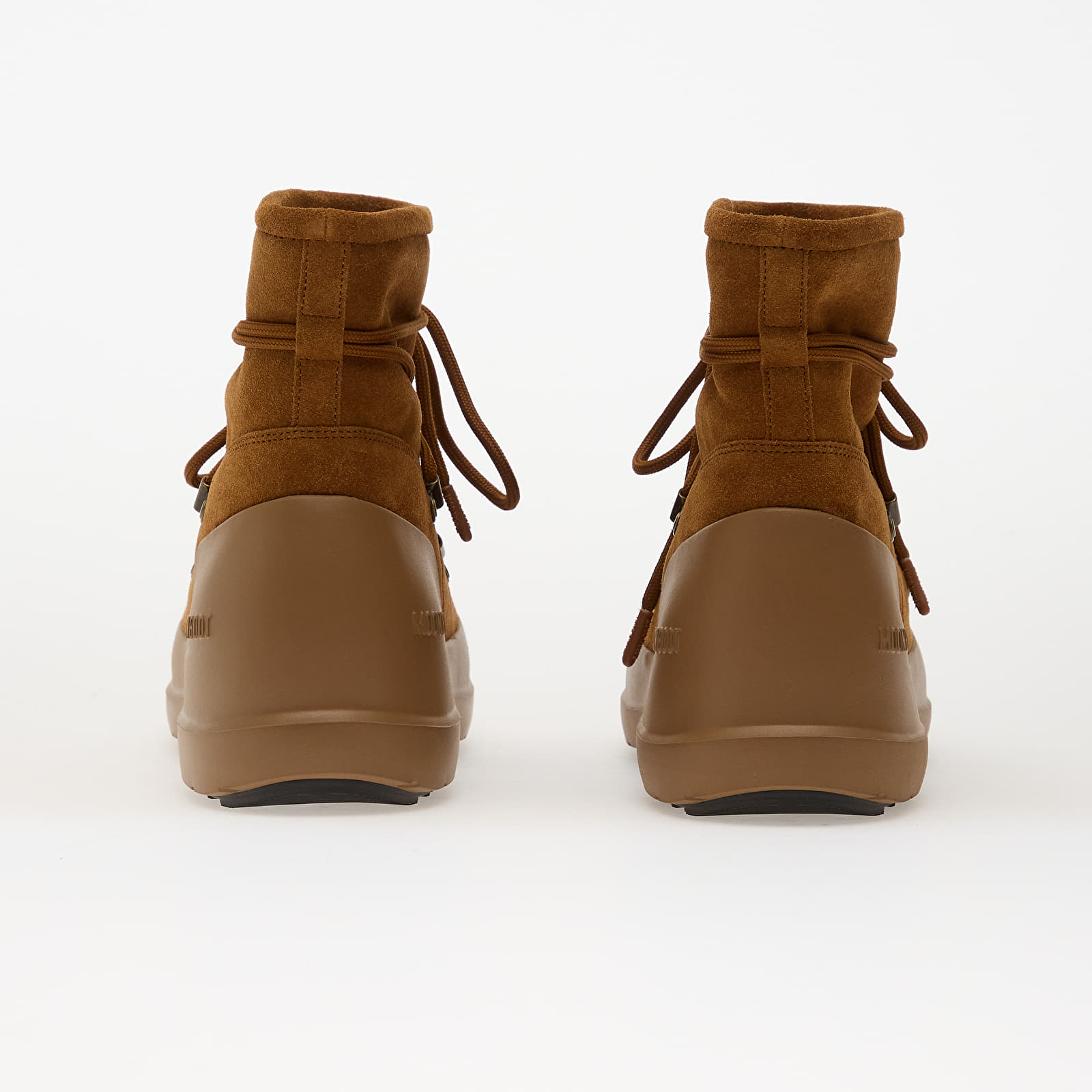 Women's shoes Moon Boot Luna Boot Suede Cognac