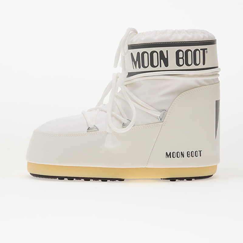 Moon Boot Icon Low Nylon White Mono