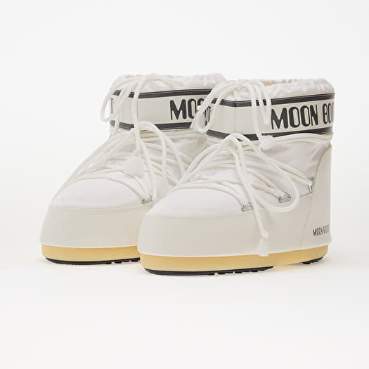 Moon Boot Icon Low Nylon White Mono | Footshop