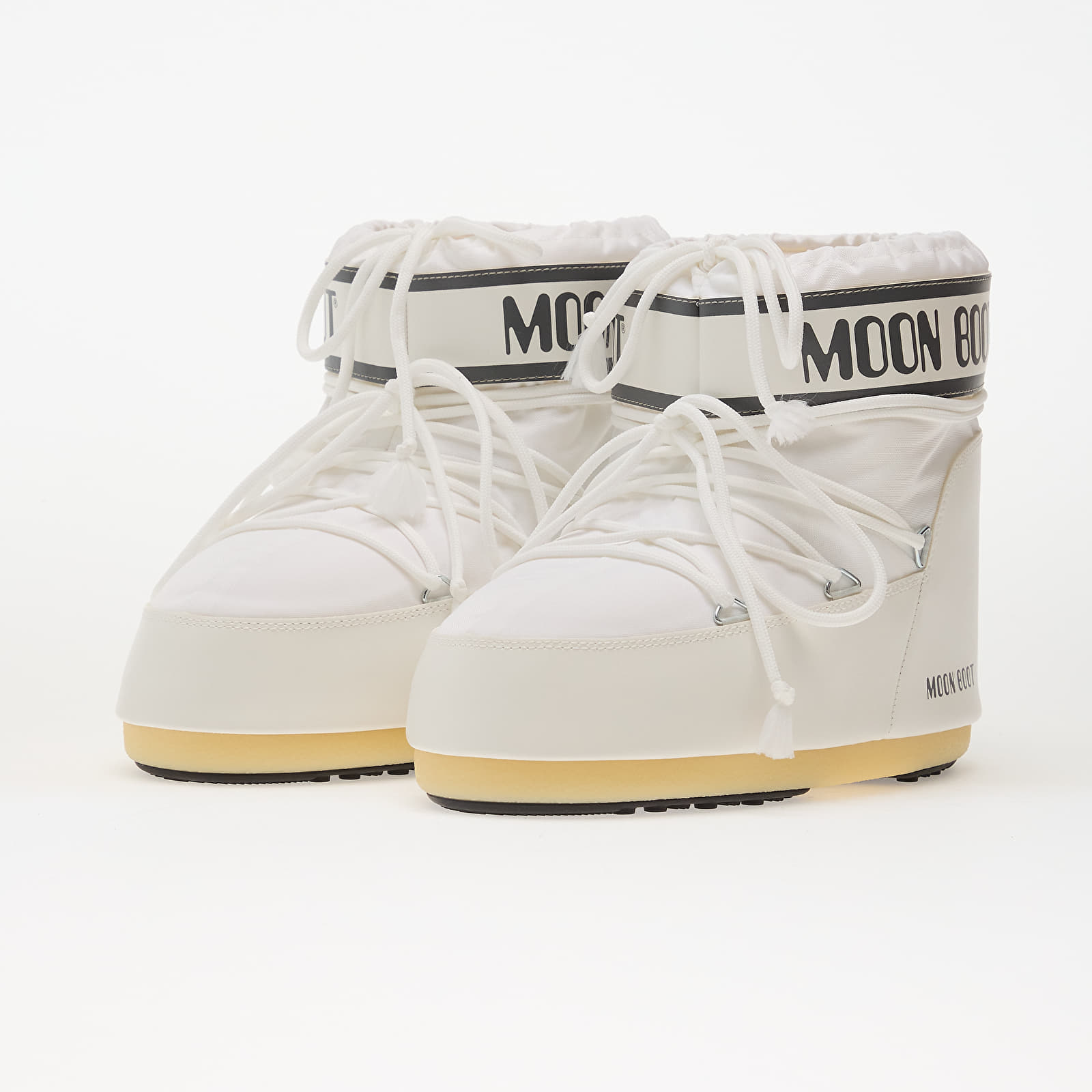 Men's shoes Moon Boot Icon Low Nylon White Mono