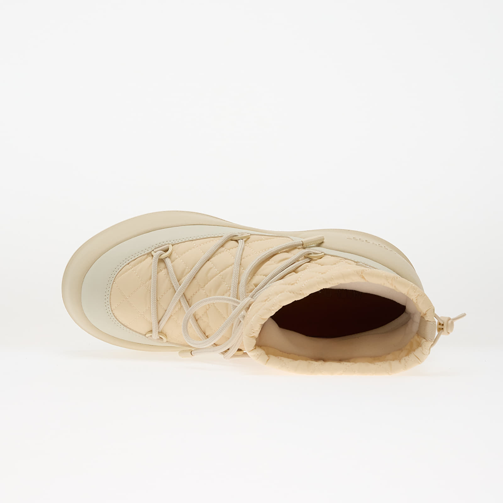 Meeste kingad Moon Boot Mezzaluna Quilted Mid Wp Cream
