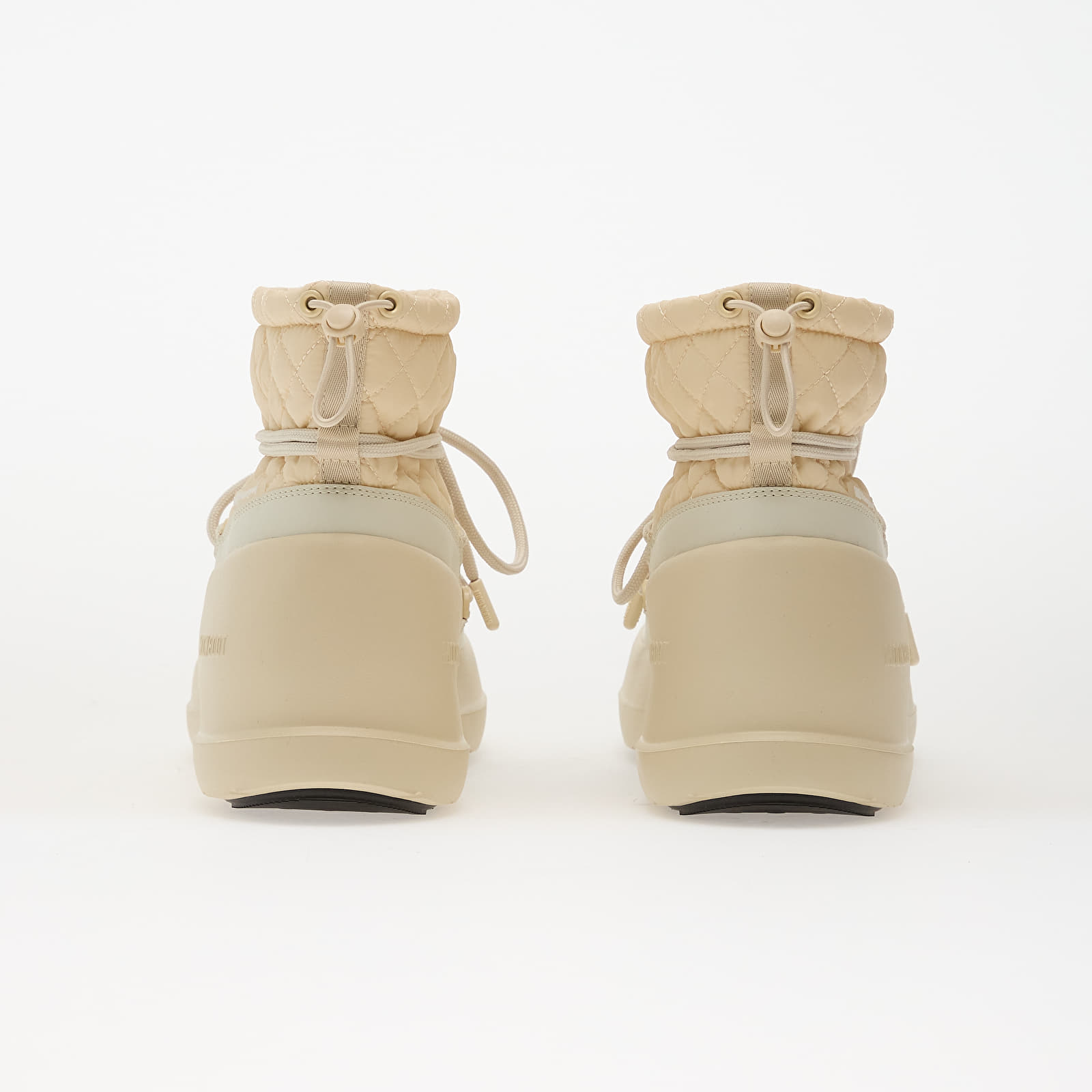 Meeste kingad Moon Boot Mezzaluna Quilted Mid Wp Cream