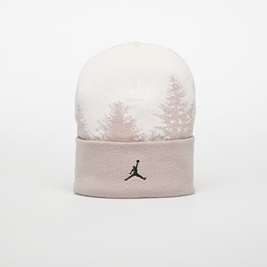 Jordan U Peak Beanie Gift Gving Aoj Sail/ Med Orewood Brn/ Black