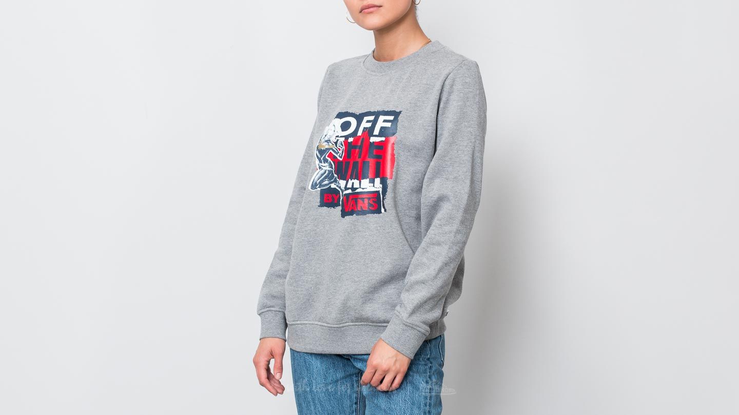 Felpe Vans Captain Marvel Crewneck (Marvel) Grey Heather