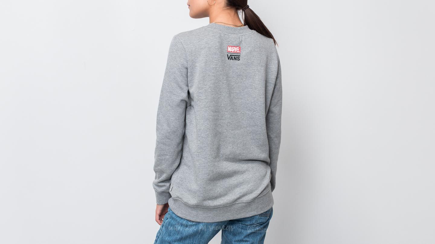 Felpe Vans Captain Marvel Crewneck (Marvel) Grey Heather