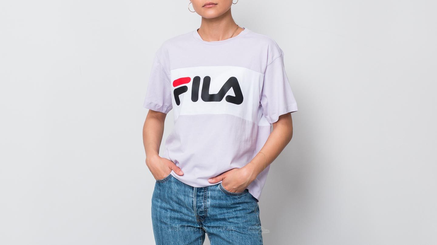 T-shirts FILA Allison Tee Orchid Petal/ Bright White