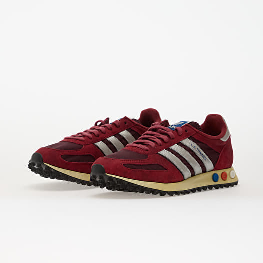Men's shoes adidas La Trainer Og Noble Maroon/ Silver Metallic/ Maroon  (JQ5715) | Footshop