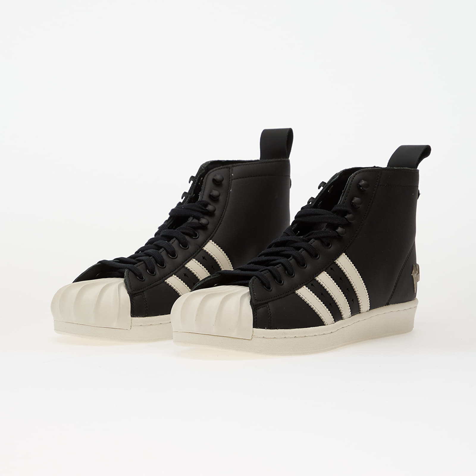 Men's shoes adidas x Thug Club Superstar Boot Luxe Core Black/ Off White/ Core Black