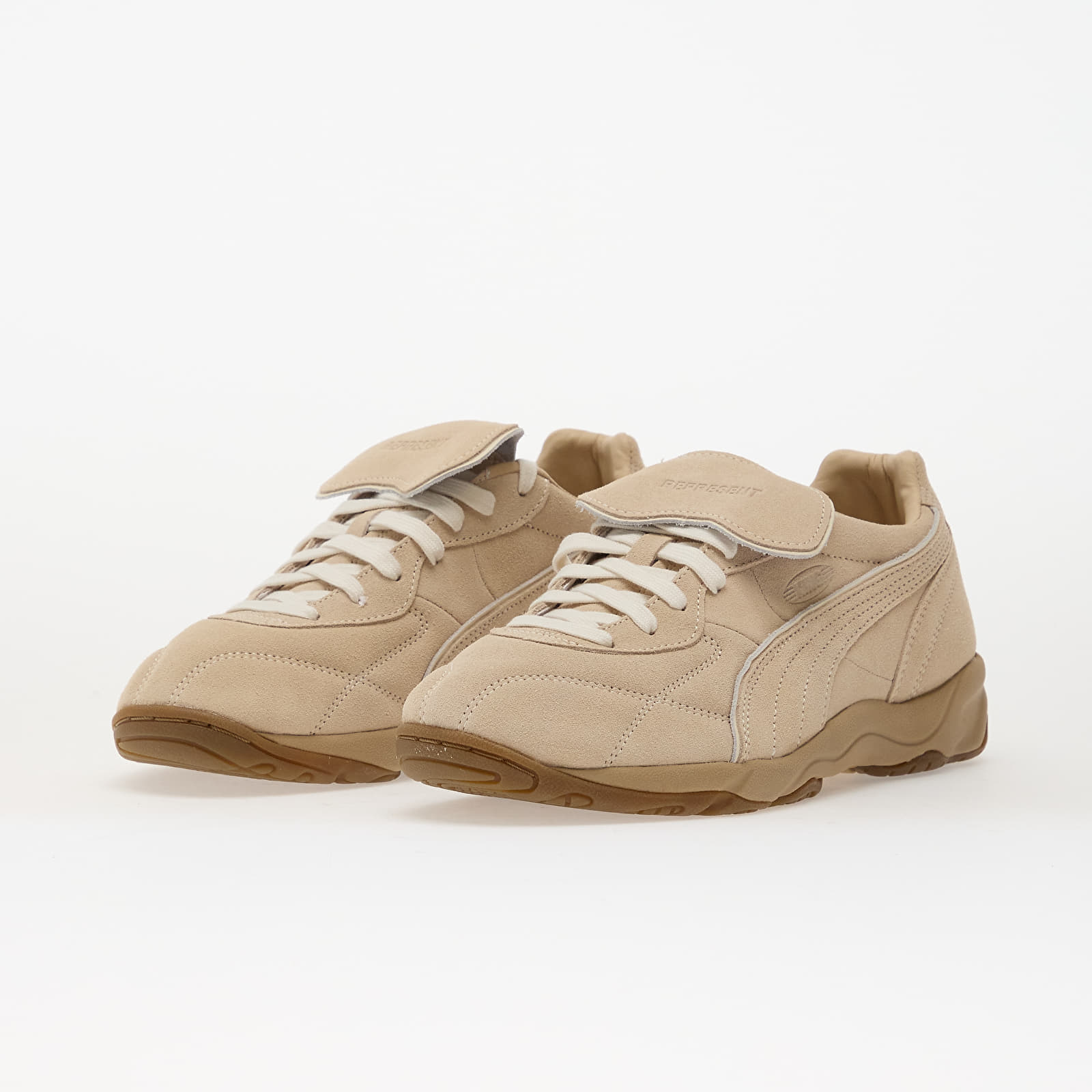 Moški čevlji Puma x REPRESENT King Indoor Light Sand-Frosted Ivory