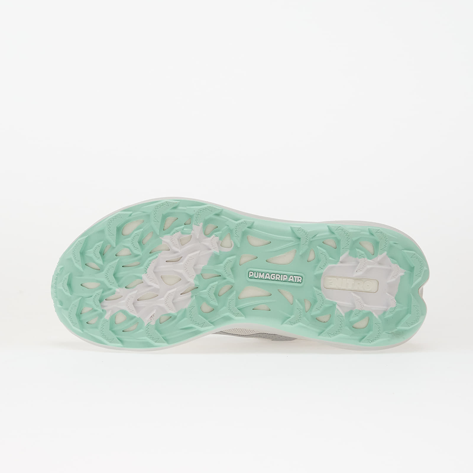 Women's shoes Puma Voyage NITRO 4 Wns Feather Gray-Mint Melt-Puma Silver