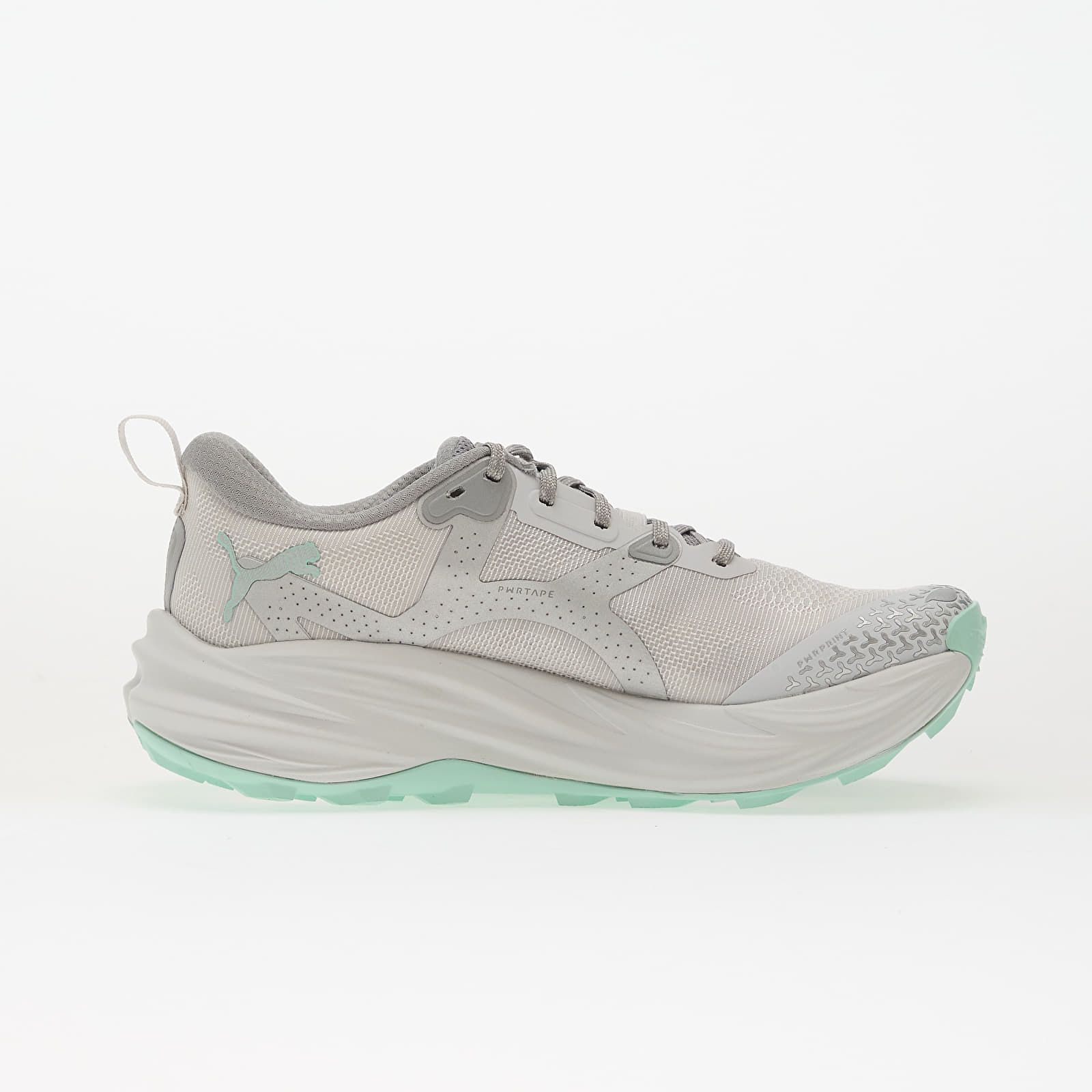 Women's shoes Puma Voyage NITRO 4 Wns Feather Gray-Mint Melt-Puma Silver