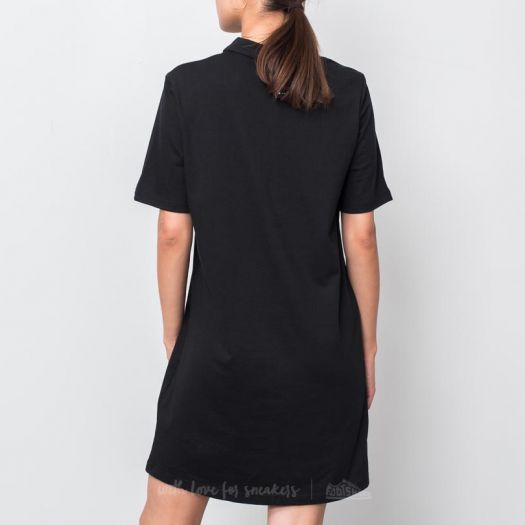 Jurken Nike Sportswear Mesh Swoosh Dress Black Footshop