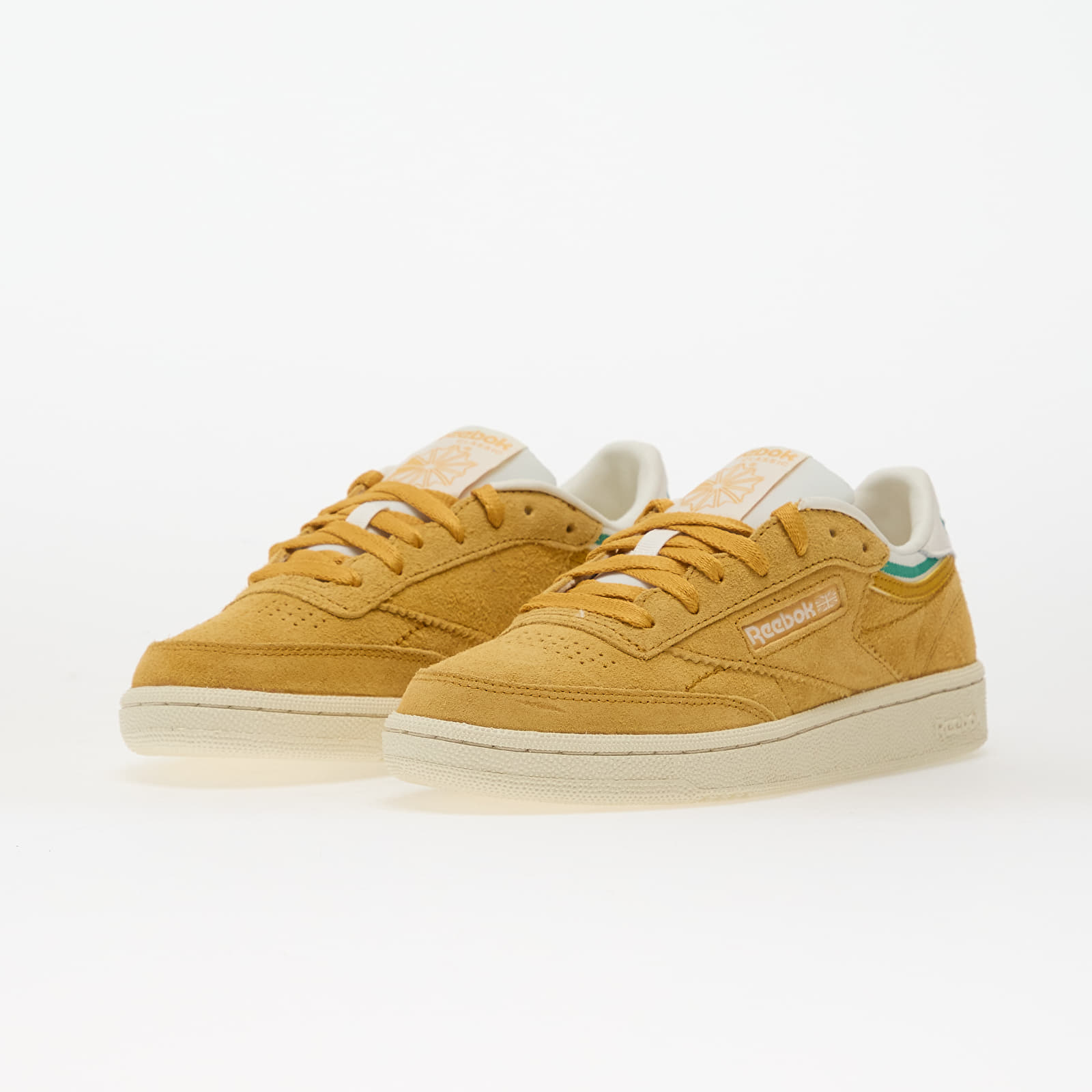 Zapatillas mujer Reebok Club C 85 Gritgold/ Chalk/ Upgradegreen