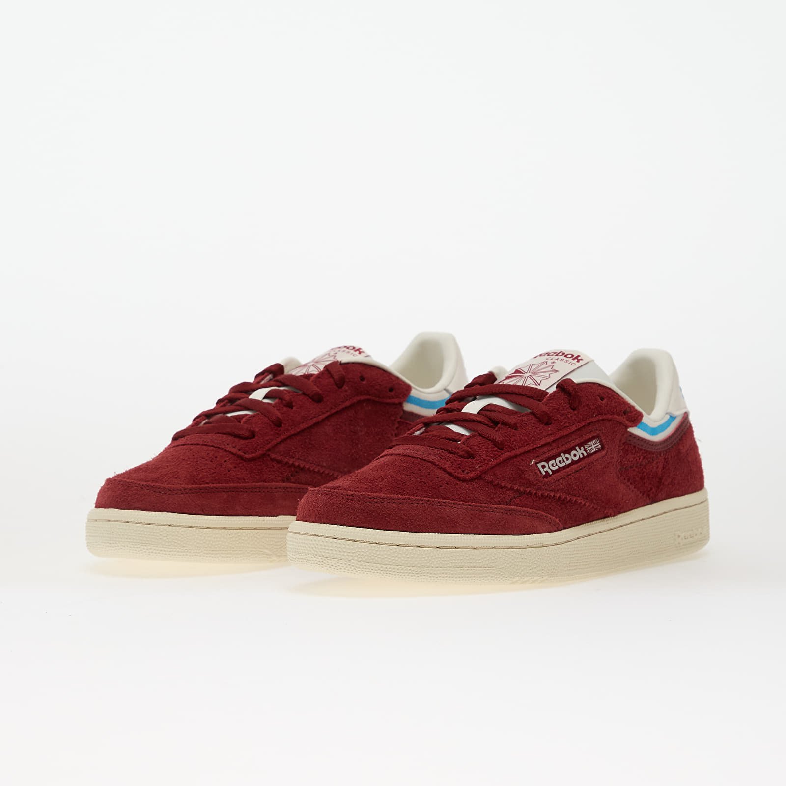 Zapatillas mujer Reebok Club C 85 Retrored/ Chalk/ Futurecyan