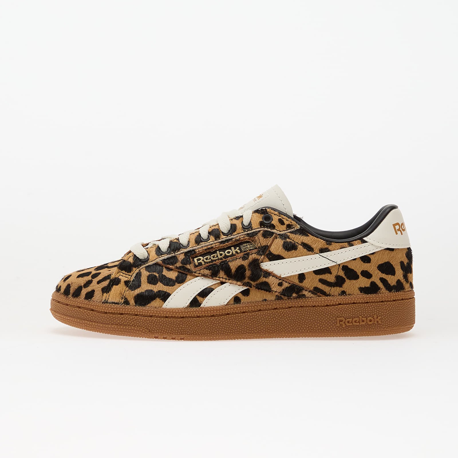 Ženski čevlji Reebok Club C Grounds Uk Cheetah/ Cheetah/ Chalk