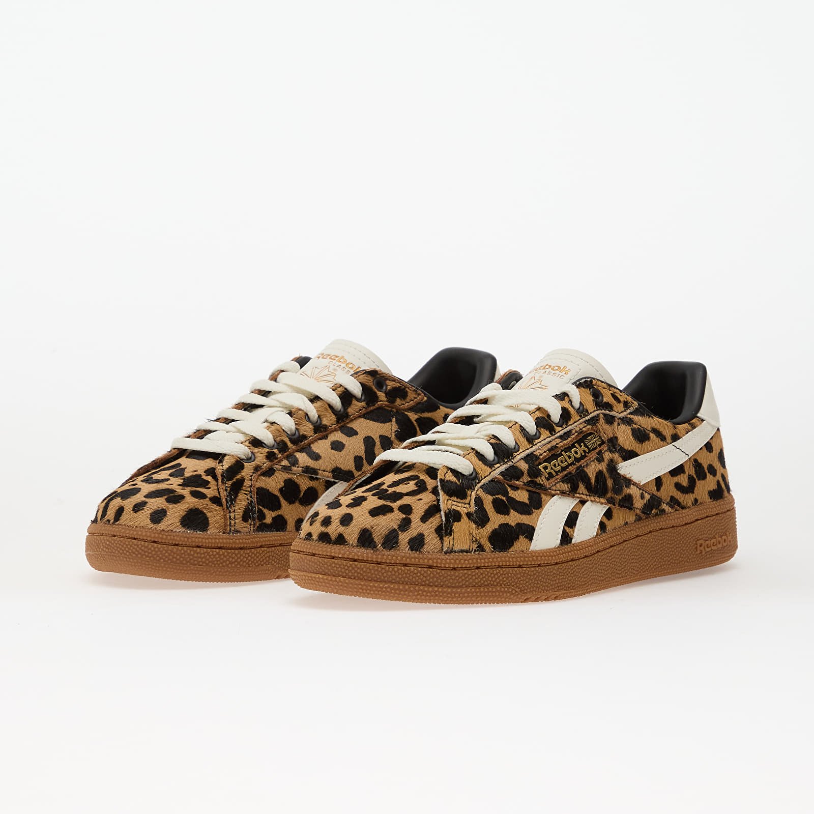 Ženski čevlji Reebok Club C Grounds Uk Cheetah/ Cheetah/ Chalk