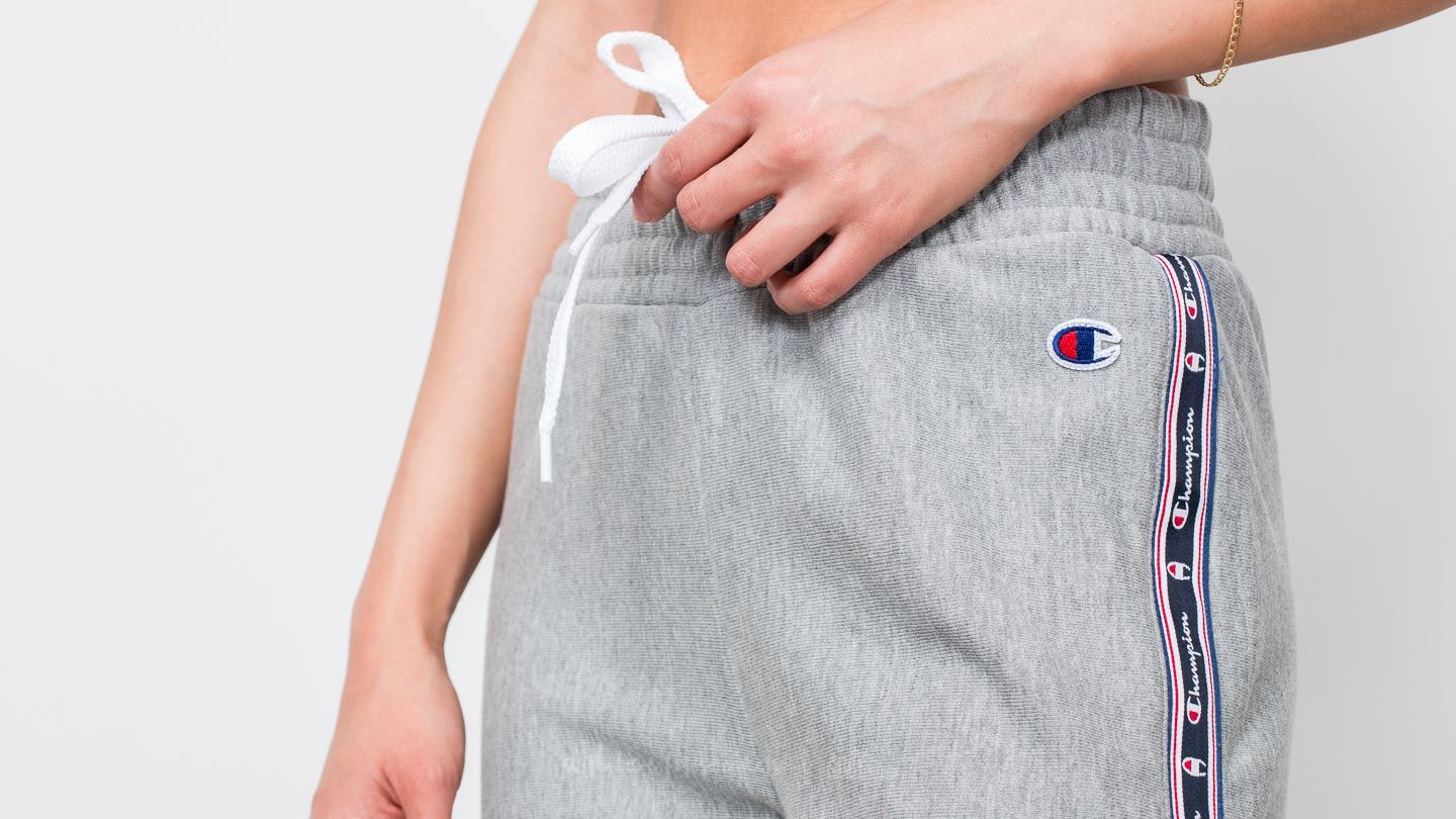 Champion sweatpants 2025 silver