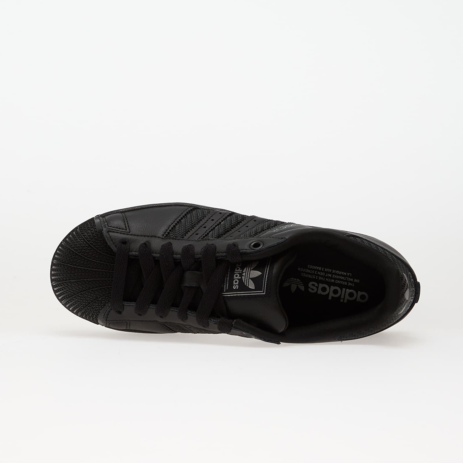 Buty męskie adidas Superstar II Core Black/ Core Black/ Core Black