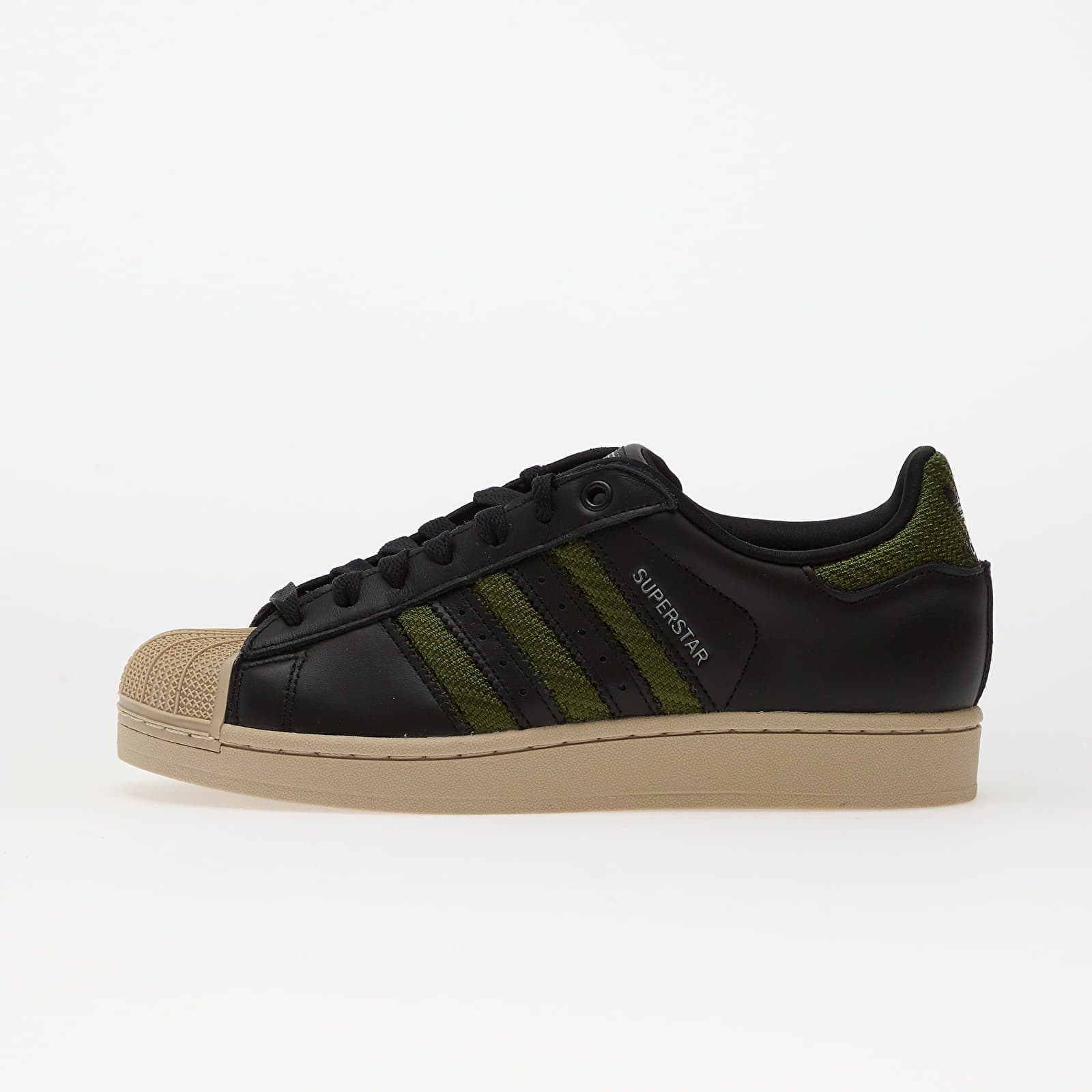 Levně Tenisky adidas Superstar II Core Black/ Tecoli/ Wonder Beige