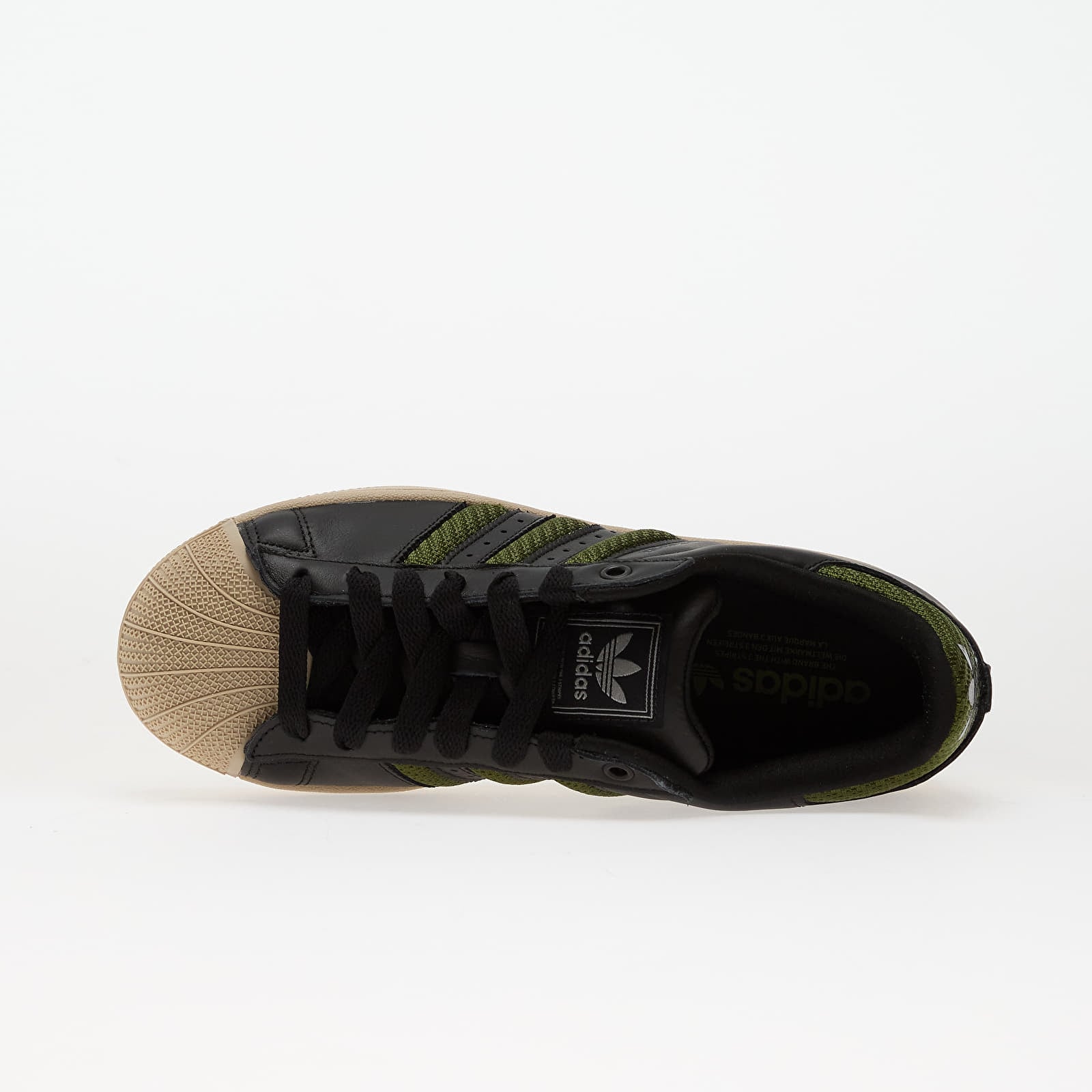 Buty męskie adidas Superstar II Core Black/ Tecoli/ Wonder Beige