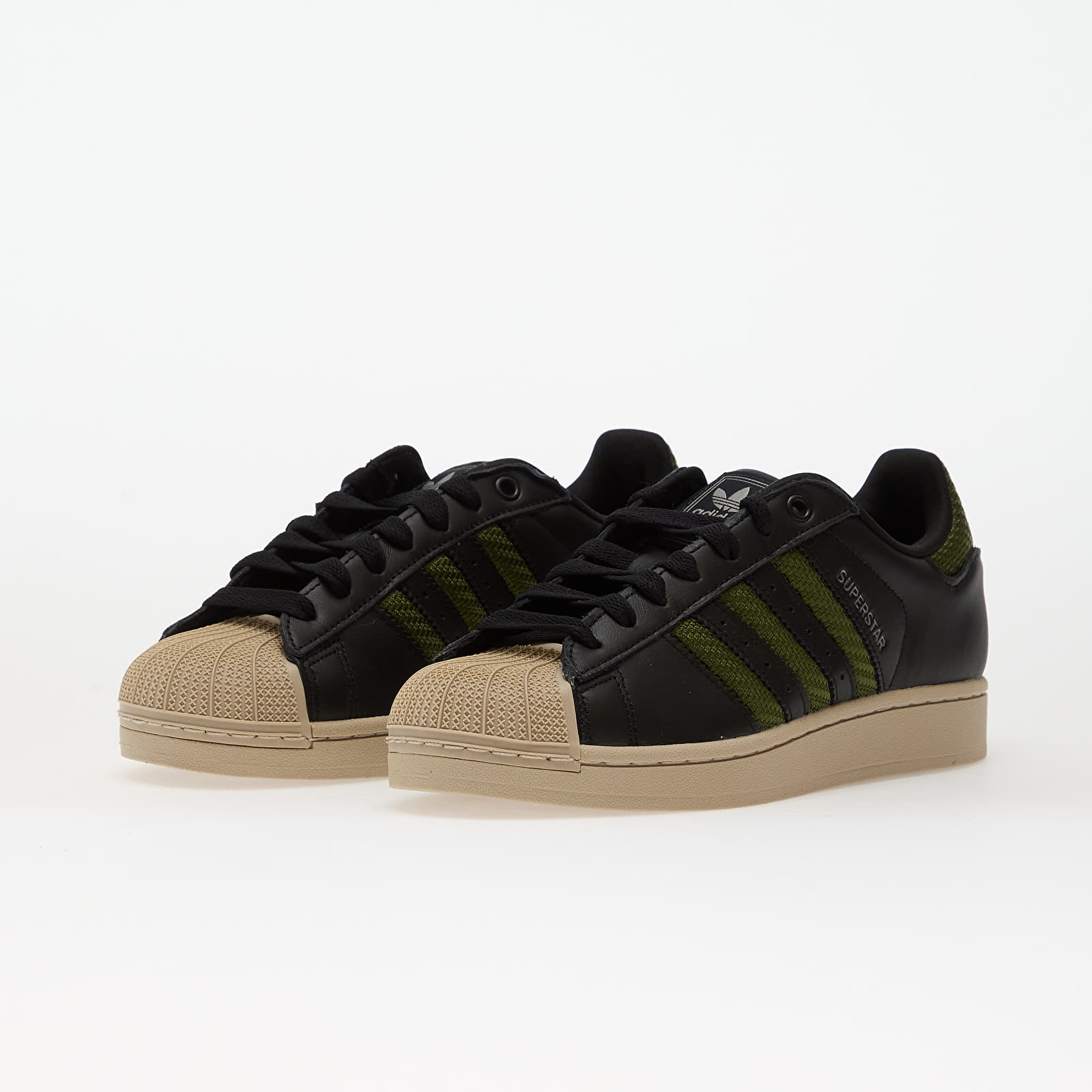 Buty męskie adidas Superstar II Core Black/ Tecoli/ Wonder Beige