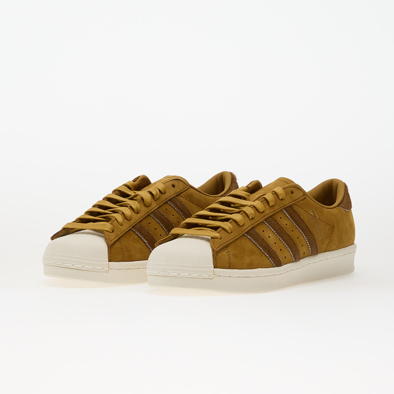 Мужская обувь adidas Superstar Vintage Preloved Brown/ Preloved Brown/ Gold Beige