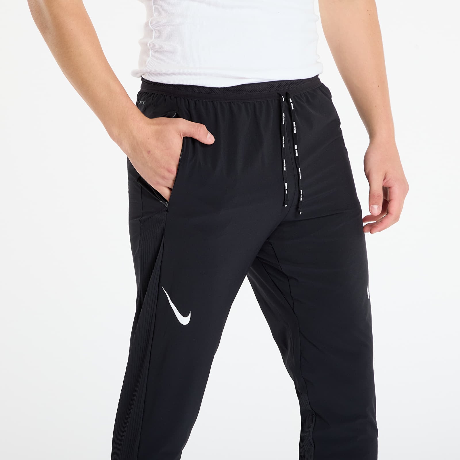 Панталони Nike AeroSwift Men's Dri-FIT ADV Running Pants Black/ Summit White