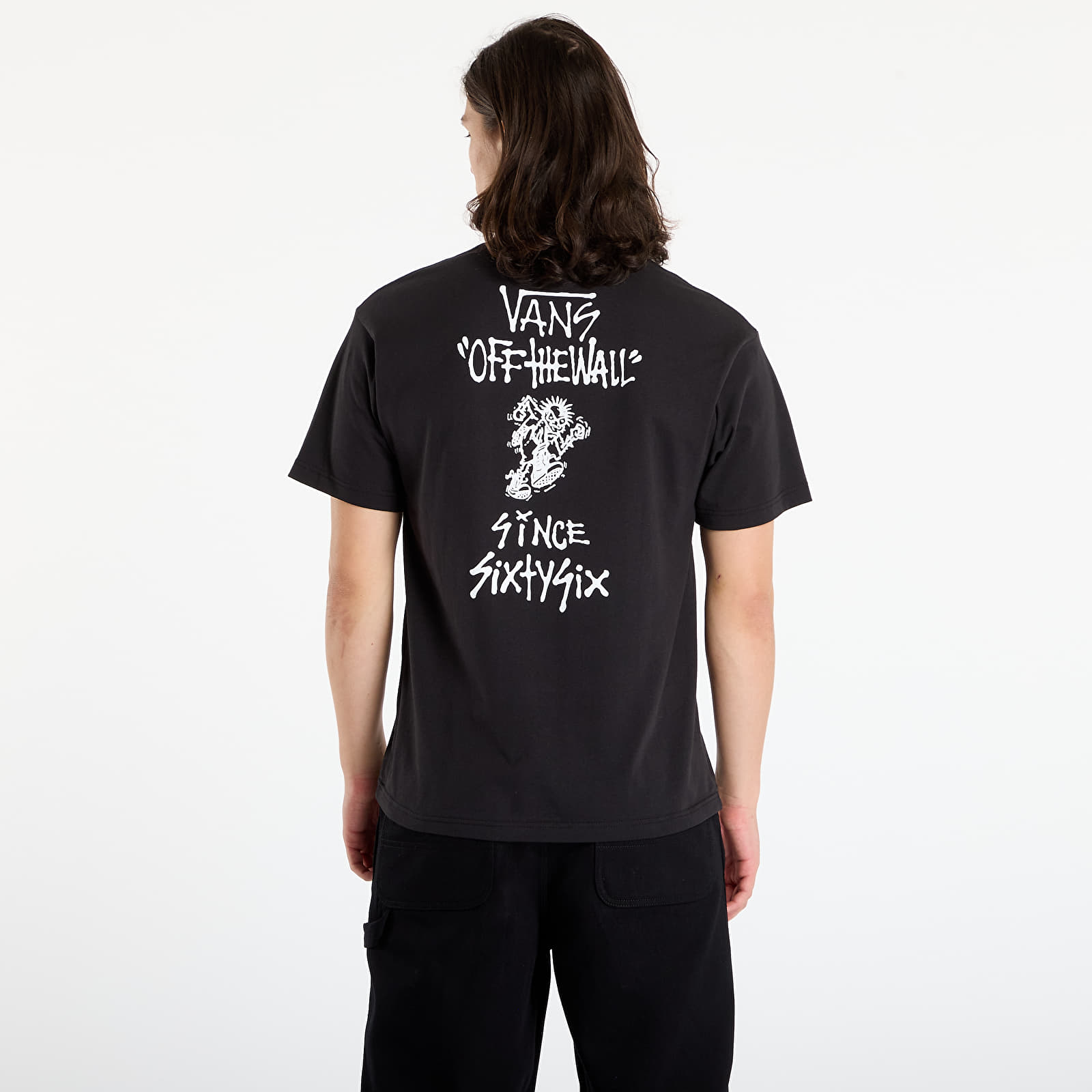 Vīriešu T-krekli Vans Stomper Loose Fit SS Tee Black